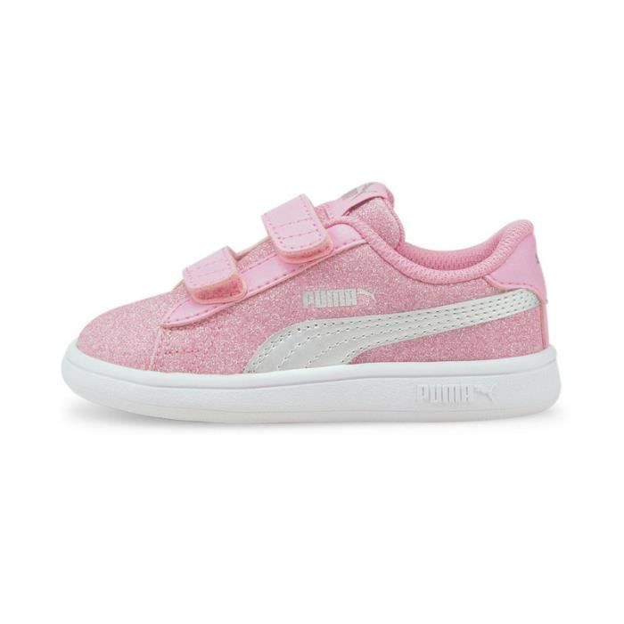 Basket Puma Smash v2 Glitz Glam Bébé