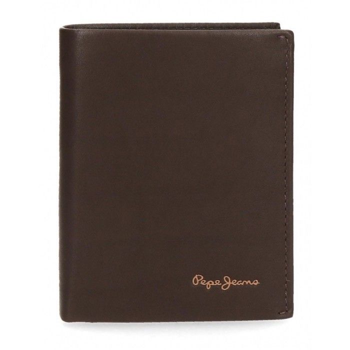 Portefeuille en cuir PEPE JEANS -Fair- - marron foncé - JOU-7932062-MARRONFONCE