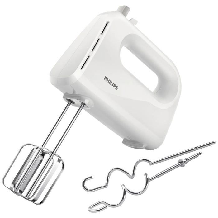 Philips Daily Collection HR3705 Batteur à main 300 Watt blanc