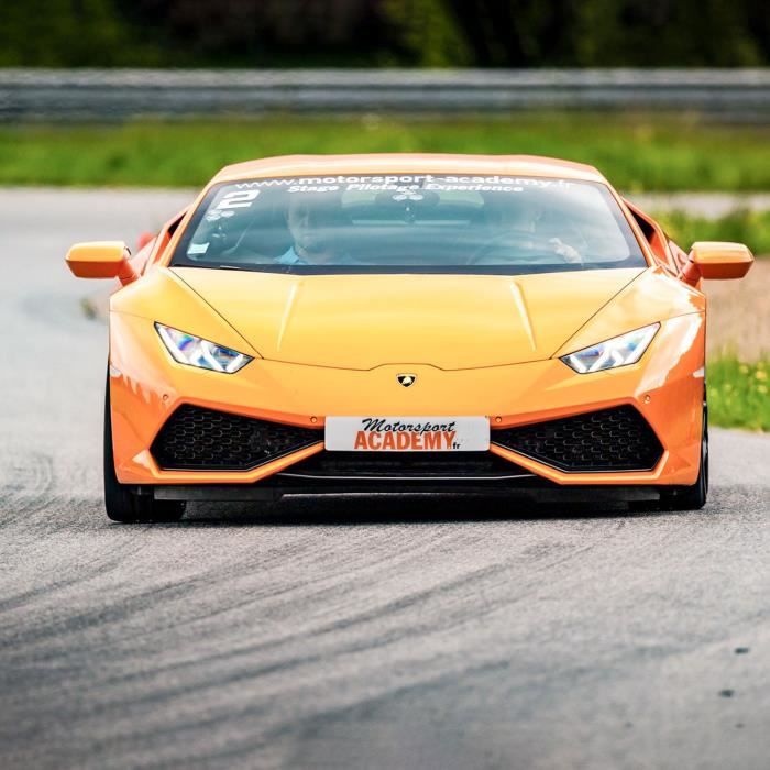 Smartbox - Pilotage ou baptême à sensations sur circuit en Lamborghini Huracan - Coffret Cadeau | 5 séances sur circuit