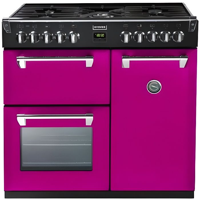 Cuisinière grande largeur STOVES PRICH90DFRPE rose