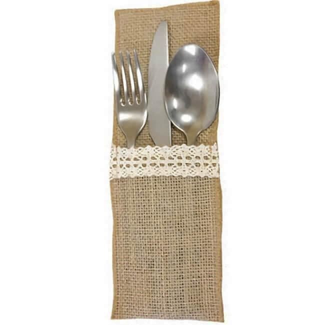 Porte-couverts naturel vintage (x4) REF/DEC815