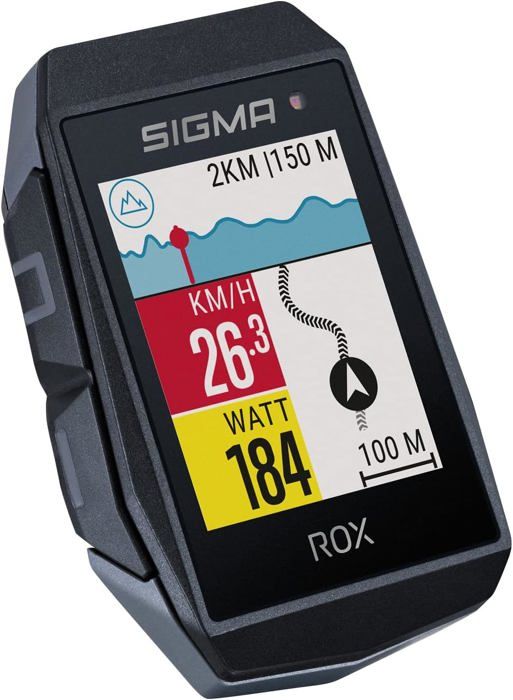GPS Vélo Sigma ROX 12.1 EVO – 2000 Lumens, Navigation, Strava, 14h D'autonomie