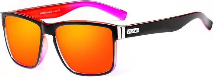Lunettes de soleil polarisées noires pour hommes et femmes, classiques carrées, élégantes, pour la conduite en plein air, la pêche, le sport, UV400  200000297