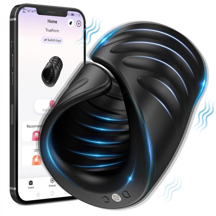 Masturbateur Automatique Vibrant Réaliste Pour Homme Pipedream - Neuf En Silicone Blanc Stimulateur Pénis