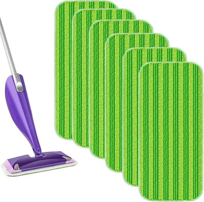 100 Recharges Tampons Secs Pour Balai Swiffer - Compatibles Sweeper - Nettoyage Sols Secs
