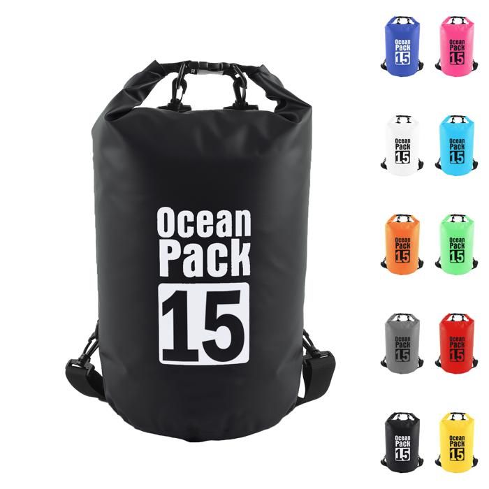 Wasserdichter Trockensack 2L–30L – Für Kajak, Camping, Strand, Mit Handyhülle