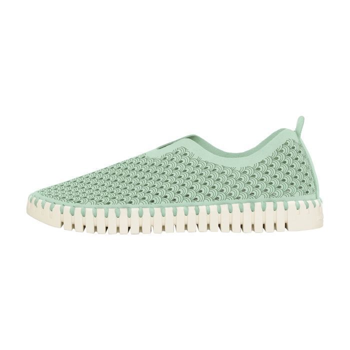 ILSE JACOBSEN Tennis Cuir Ilse Jacobsen Tulip3275 - Laurel Vert