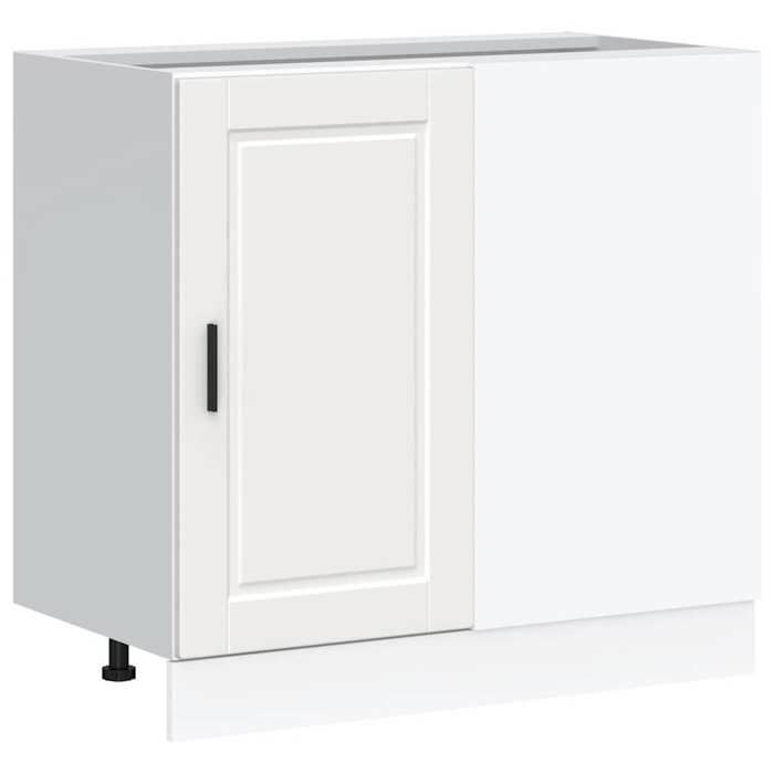 (SOLDE dété)Armoire de cuisine/Colonne de cuisine - Pieds réglable - blanc bois dingénierie Aspect élégant*1871
