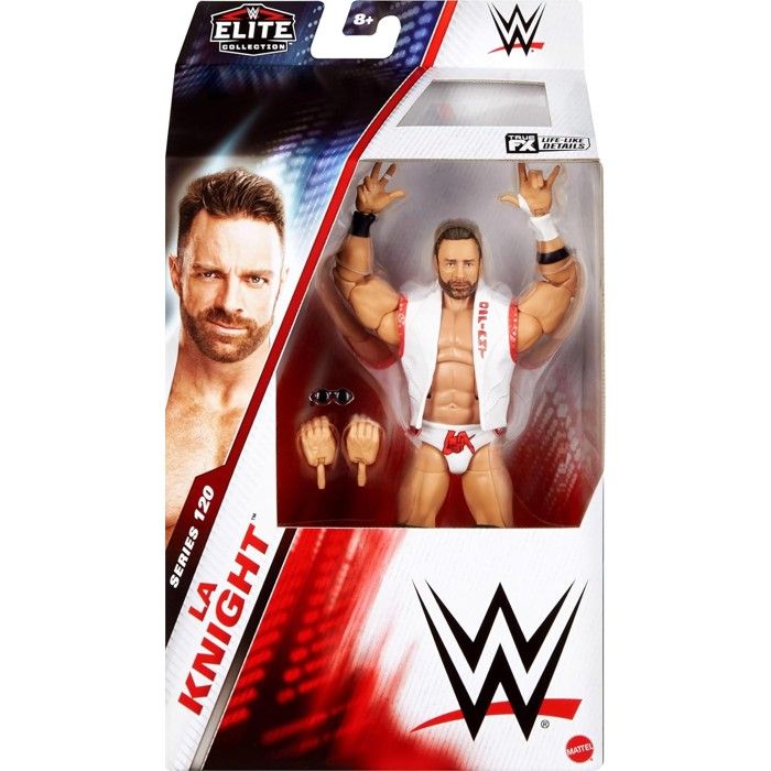WWE Figurine articulée Élite La Knight de 15 cm Serie 120 - vue 2