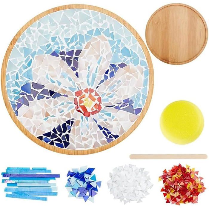 Dessous de verre mosaïque - France Dessous de verre mosaïque - France