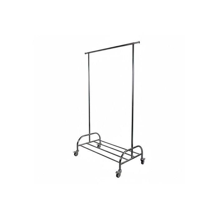 Songmics – Portant à vêtements sur roulettes en acier – Charge 50 kg – Dimensions 41 x 103,5 x 155 cm – Idéal pour rangement efficace