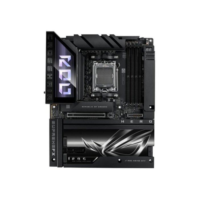 Placa Base ASUS ROG CROSSHAIR X870E HERO BTF X870E AM5 DDR5 ATX WiFi 7 PCIe 5.0 BTF RGB
