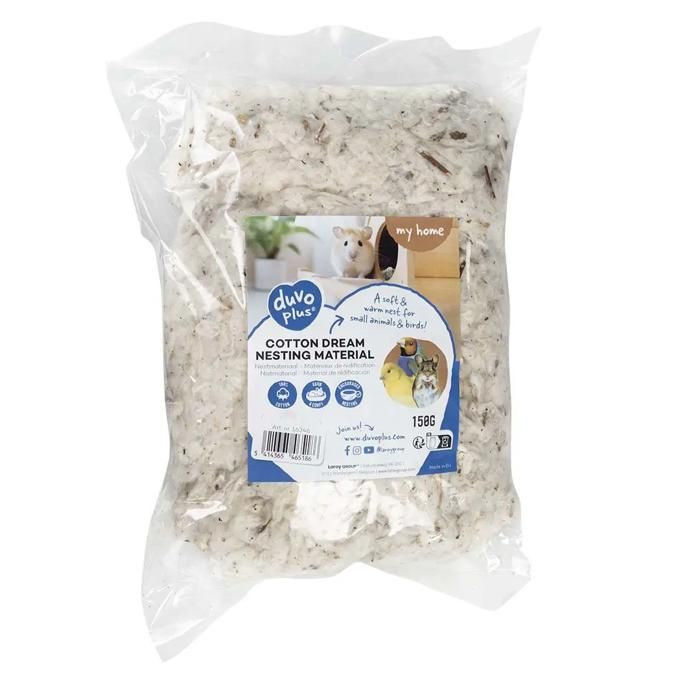 Accessoire de nid pour oiseaux cotton Duvoplus Dream