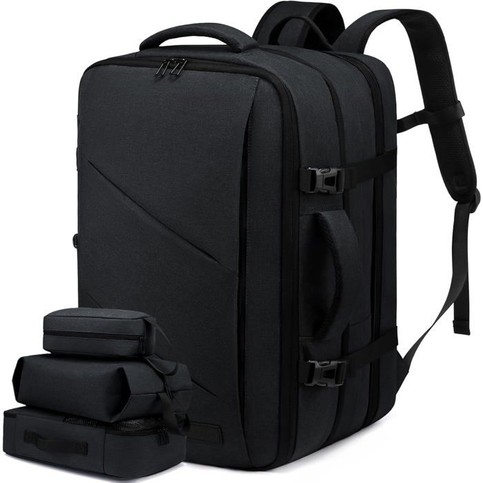 Sac à dos cabine extensible - 30 L - 47 x 31 x 16 cm extensible à 20 cm - Compatible bagage cabine avion