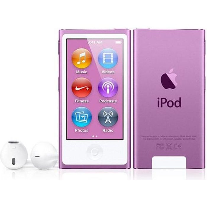 APPLE iPod nano 16 Go violet (7ème génération) - N - Apple