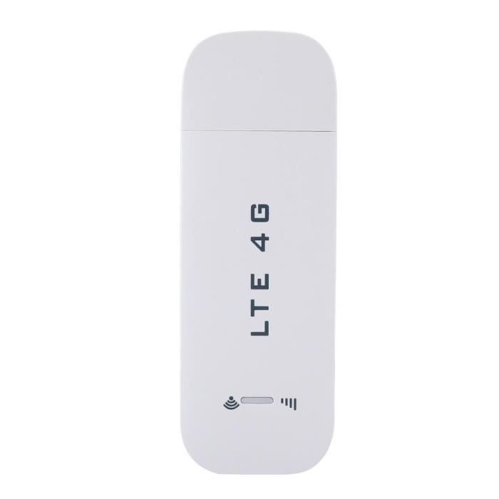 Clé 4G LTE Sans Abonnement - Hotspot WiFi Voiture USB Adaptateur Réseau Modem Stick Routeur Sans Fil