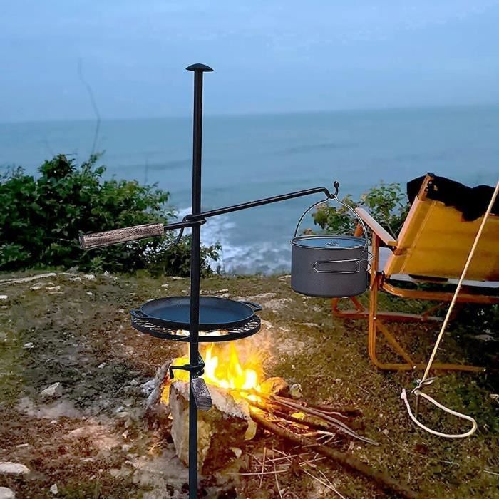 Four De Camp Pliant Coleman Vintage - Gril Extérieur Avec Boîte Et Support