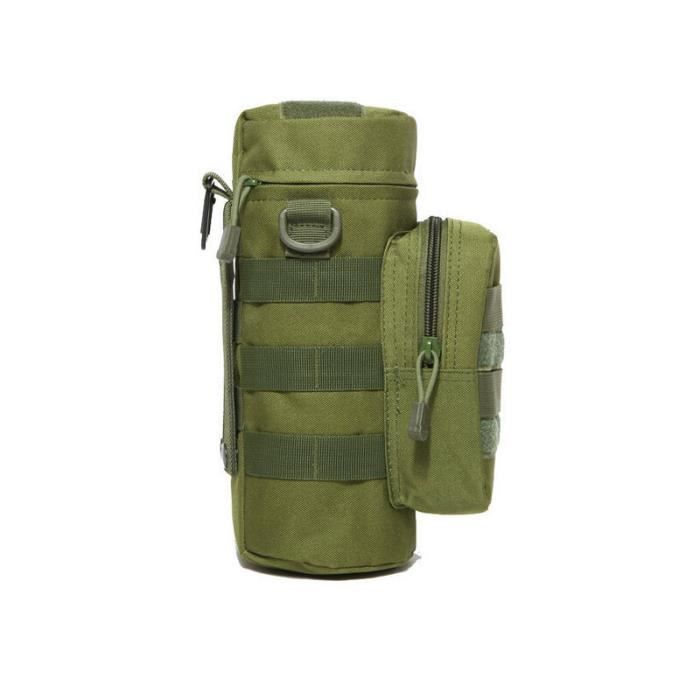 Sac Porte-gourde Militaire Souple – Outdoor Camping, Tactique, Kaki