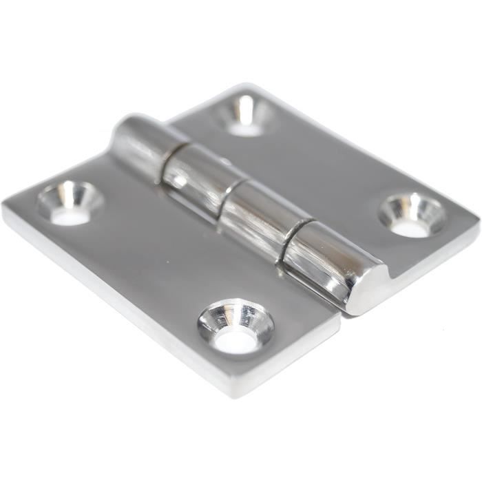 Charnières De Trappe Bateau - 4 Pièces Acier Inoxydable 316 - 70x67 Mm - Pour Yacht, Bateau Gonflable