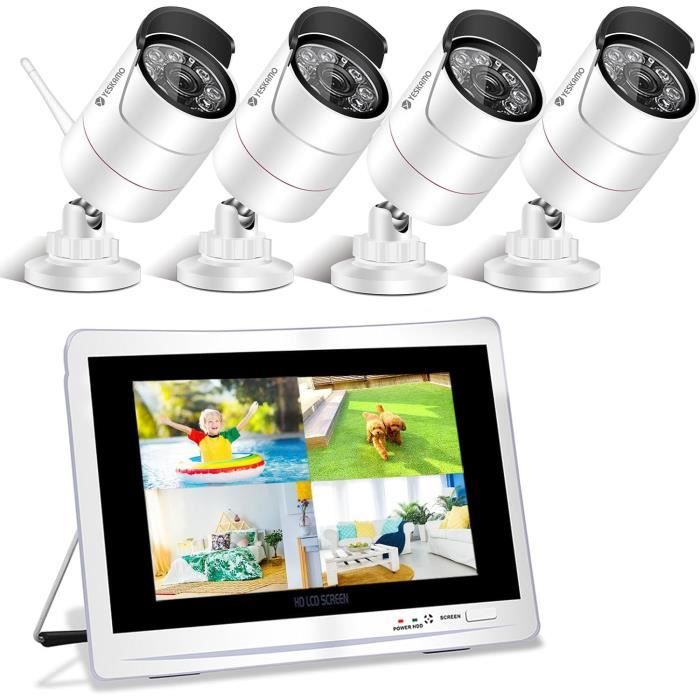 Caméra De Surveillance Sans Fil A9 HD 1080P Caméra IP Sans Fil