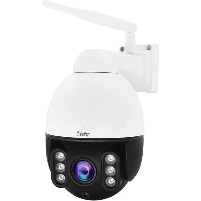 5MP Camera Surveillance WiFi avec Zoom Optique 5X, Camera Exterieur
