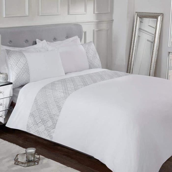 Housse De Couette Et Taies d'Oreillers à Volants Signature | Hôtel Sofitel