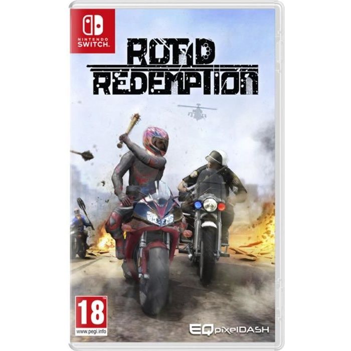 Jeu vidéo - Nintendo - Road Redemption - Action - 1-4 joueurs - Mode en ligne