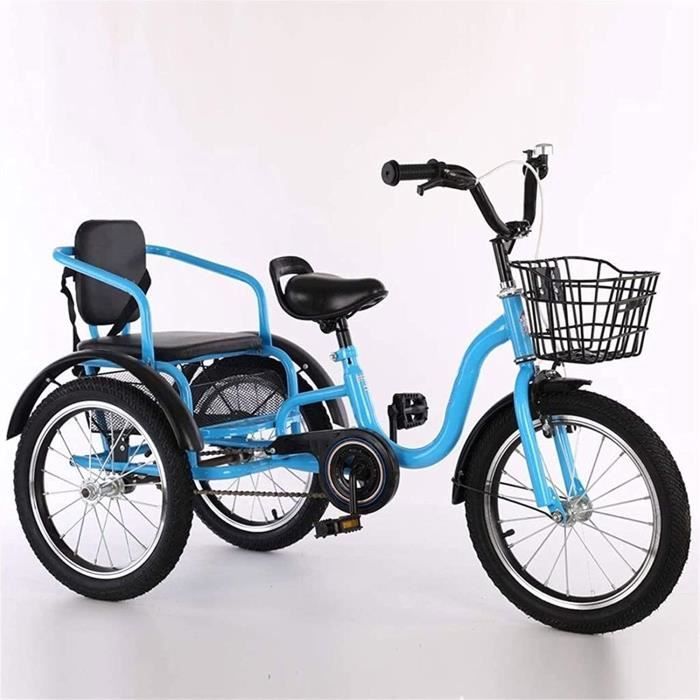 Tricycle 24 pour adultes 6 vitesses Tricycle adulte 3 roues Pédale Tricycle DHL