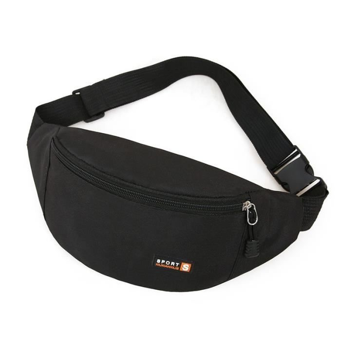 L Hommes Femmes Noir Vert Voyage Sport Fanny Pack taille sac épaule 5" Coque Téléphone L Hommes Femmes Noir Vert Voyage Sport Fanny Pack taille sac épaule 5" Coque Téléphone
