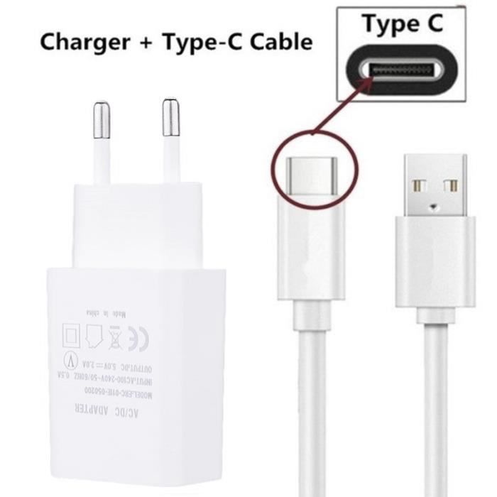 Chargeurs,5V 2A chargeur câble Xiaomi Redmi Note 9 8t chargeur de téléphone  mural USB à chargement rapide - Type Type c Charger #B