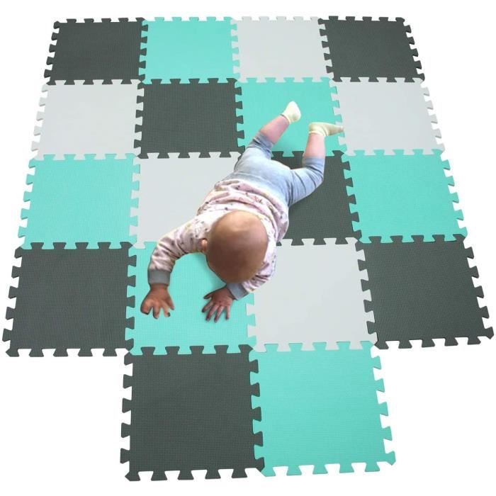 Mqiaoham Bebe Dalle De Enfant Epais Jeu Mousse Pour Protection Puzzles Sport Blanc Vert Gris Cdwg Jeux Et Jouets Puzzles Schoolofbabywearing Com