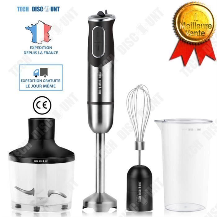 Mixeur Plongeant Soupe Multifonction Puree Smoothie Bebe Blender Petit Acier Inoxydable Et Batteur Professionnel Cuisine Ustensi Cdiscount Electromenager