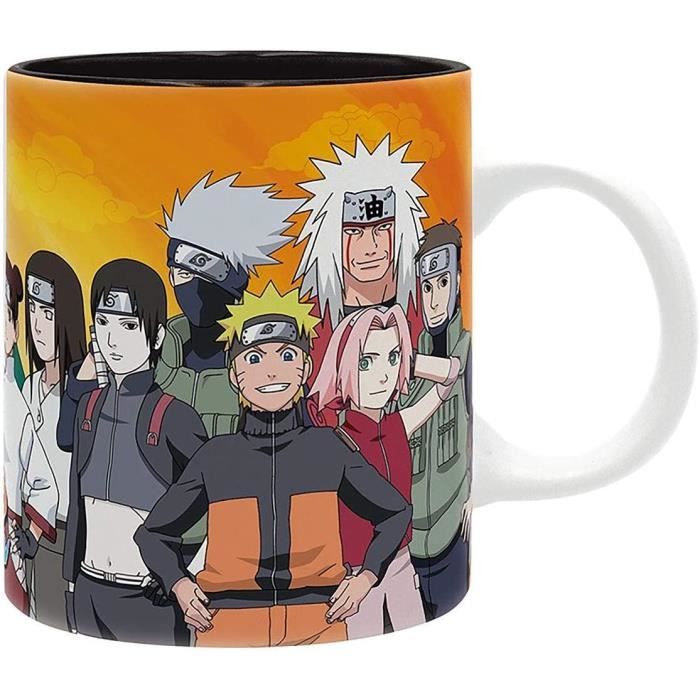 ABYstyle Naruto Shippuden Coffret cadeau Manga Manga pour la maison et la  cuisine (verre et dessous de verre) : : Maison