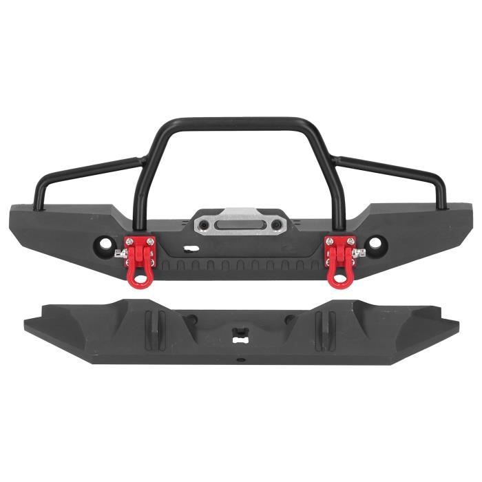 Oumefar Pare-Chocs Arrière Aluminium CNC Pour Traxxas TRX-4 1/10 – Gris Titane Anti-Collision