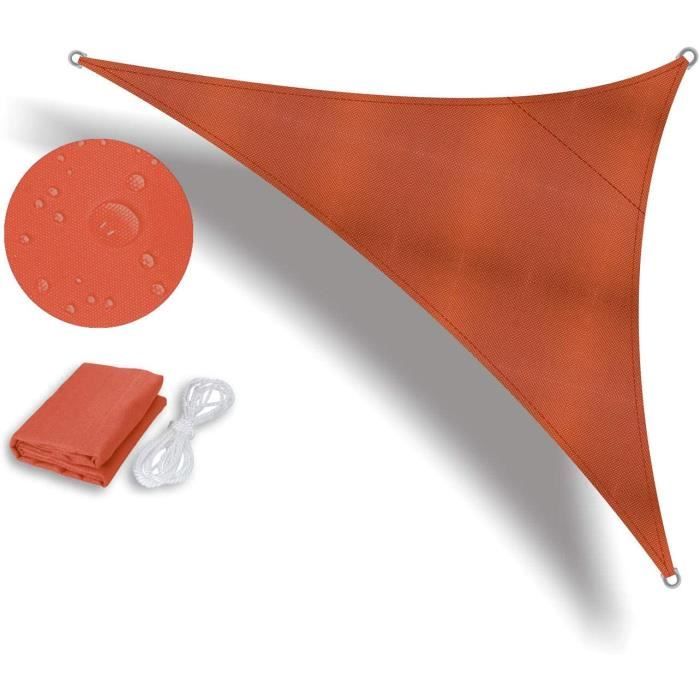Ommda Voiles D'ombrage Triangulaire Toile D'ombrage Matière 95