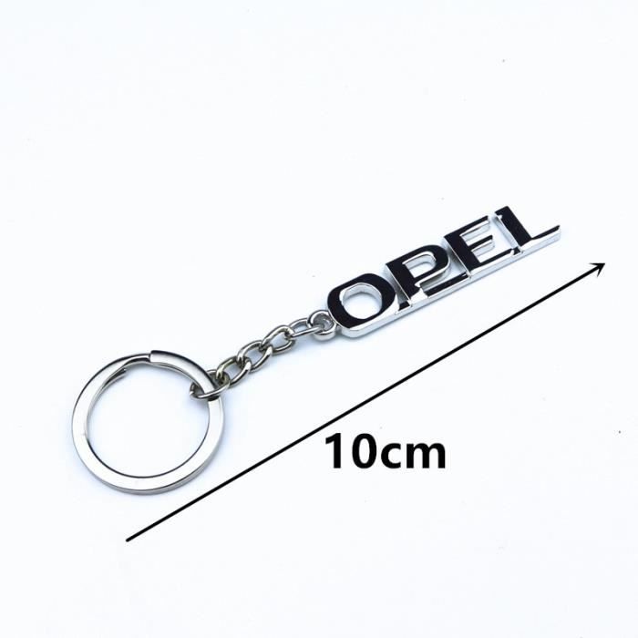 Porte-clés Opel Mode Automobiles 3D Voiture Métal Emblème Accessoires Chaine