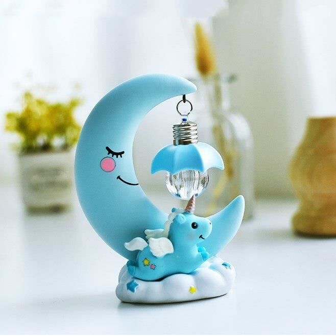 Lampe Licorne Irisée Veilleuse USB Pour Fille - 25 Cm, Effet Magique Multicolore, Idéale Chevet Ou Voyage
