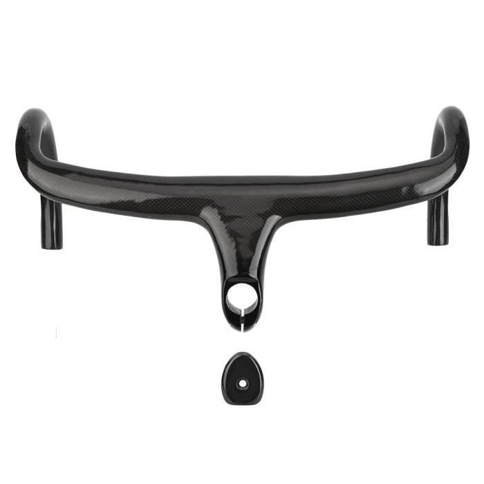 Guidon Vélo De Piste En Fibre De Carbone – 380mm, Matte, 190g, Diamètre 31.8mm, Pour Vélos De Route Et Piste - 10