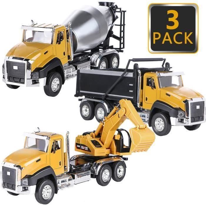 Jouet Camion Transporteur Hotrodz Avec 2 Pelles - Action De Retour, Plastique, Boîte Non Ouverte - Pour Enfants 3 Ans Et +