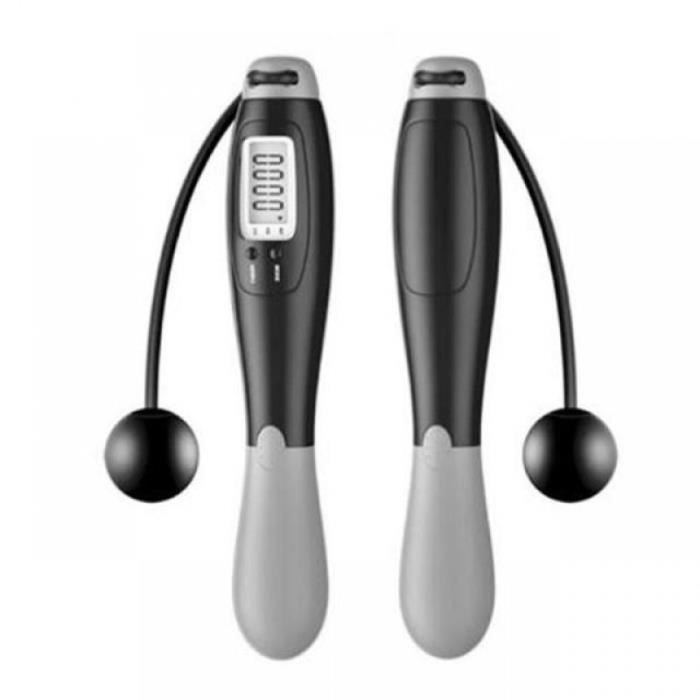 Corde à Sauter Intelligente Dilwe – Sans Fil, Télécommande, Batterie 500 MAh, ABS – Pour Enfants, Femmes, Hommes (jaune)