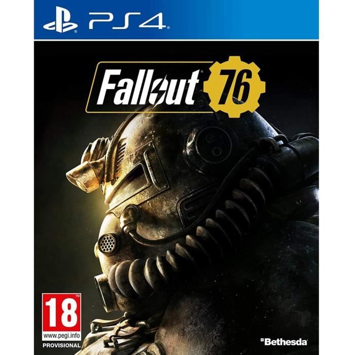 Jeu - Fallout 76 - PS4 - En boîte - Multi-joueurs - 18+ Reconditionné - Bethesda reconditionné disponible sur Cdiscount Seconde Vie