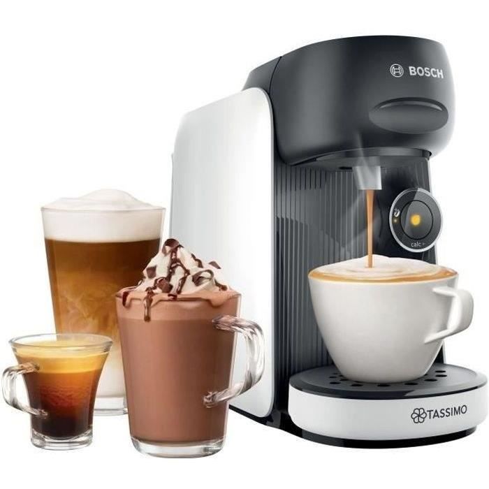 Machine à café multi-boissons BOSCH - TAS16B4 - TASSIMO T16 Finesse - 40  boissons - Réservoir d'eau amovible 0,7l - Blanc - Cdiscount Electroménager