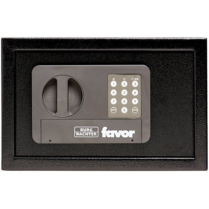 Coffre-fort meuble - BURG-WÄCHTER - Favor S3 E - Serrure électronique - 12 4 L - Format compact Coffre-fort meuble - BURG-WÄCHTER - Favor S3 E - Serrure électronique - 12 4 L - Format compact
