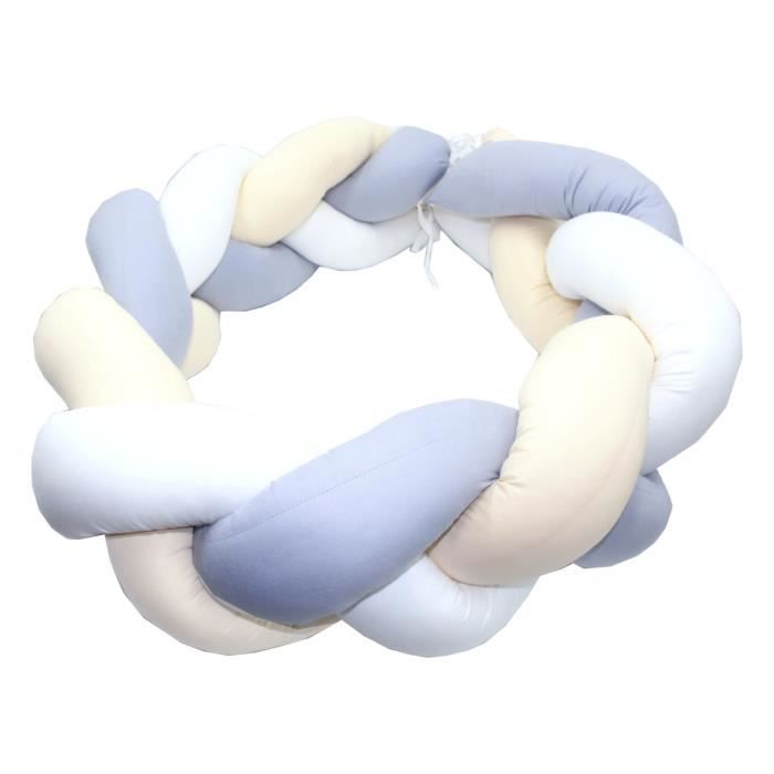 Callyna Tour De Lit Tresse Haut 22 Cm Epais 0 Cm Tour De Lit Boudin Qualite Lux Cdiscount Puericulture Eveil Bebe
