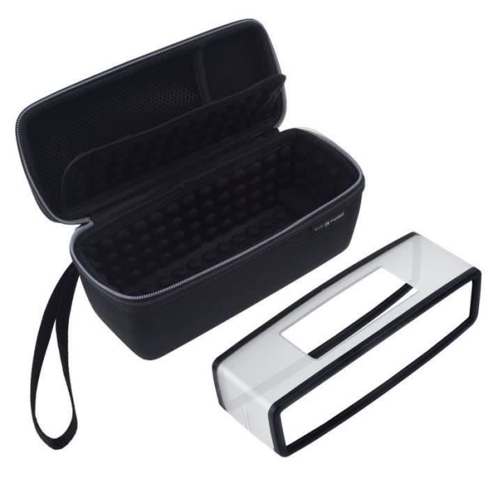 Eco-Fused Sacoche étui Sac Housse Et étui De Protection TPU Pour Bose Soundlink Mini 1 Ou 2 - Idéal Pour Le Rangement Et Transport De Votre -Rembourrage Antichoc Sur Tous Les Côtés