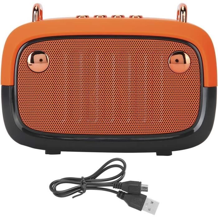 Robot Intelligent AI Sans Haut-parleur - Boîte Son Bluetooth, Réveil, Radio FM - Cadeau étudiant, Garçon, Fille - 7