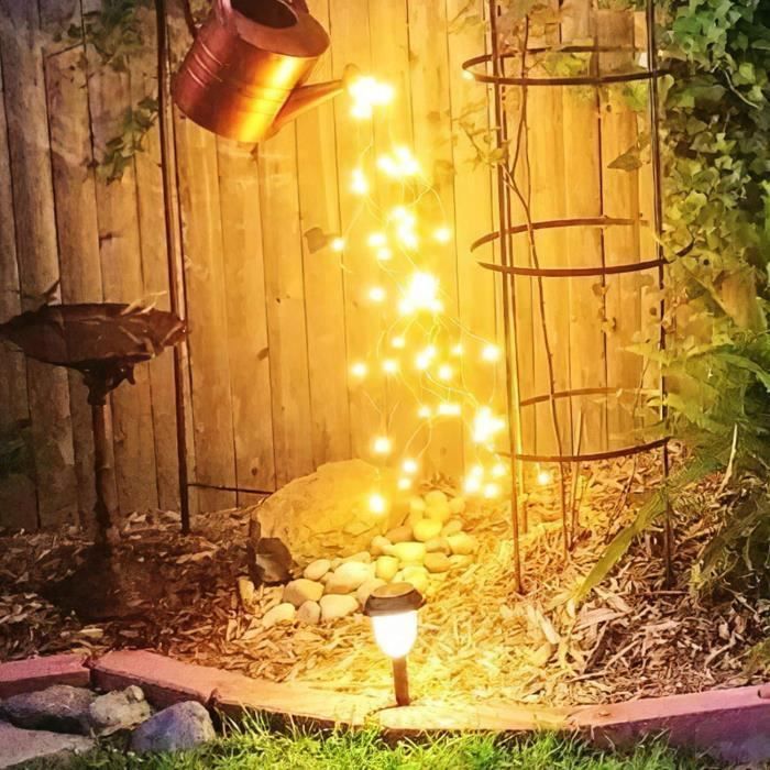 Panneau Halloween Citrouille LED – Signe De Jardin Lumineux Avec Piquets, Citrouilles Effrayantes Et Guirlandes Pour Décoration Extérieure