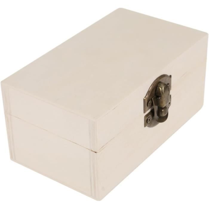Lot De 10 Moraillons Décoratifs En Métal Doré Vintage - Fermoirs Boucle Pour Boîte, Coffret, Meuble - 39x19mm
