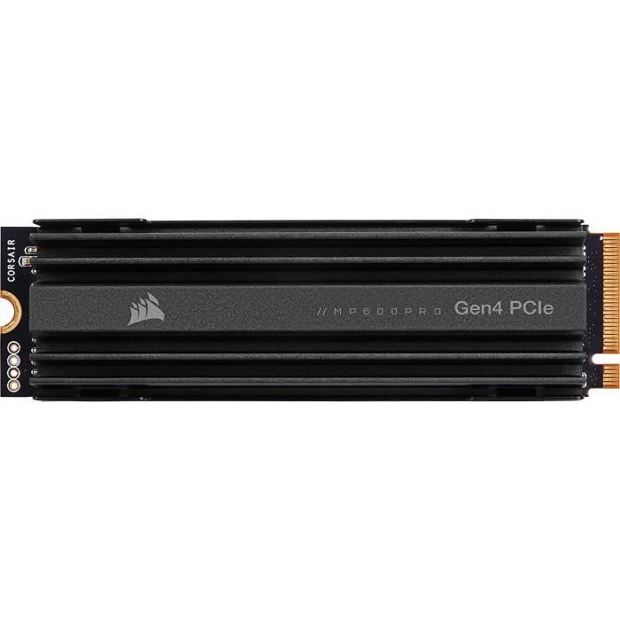 Corsair Disque SSD MP600 PRO LPX 4TB M.2 NVMe PCIe Gen. 4 x4 - Optimisé pour PS5 (CSSD-F4000GBMP600PLP)